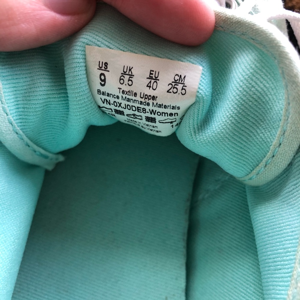 Mint Colored Vans - image 7